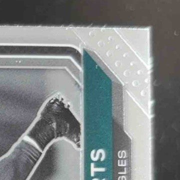 2020 Panini Prizm Jalen Hurts #343b Negative B/W Variation SP RC Philadelphia - Sports Cards