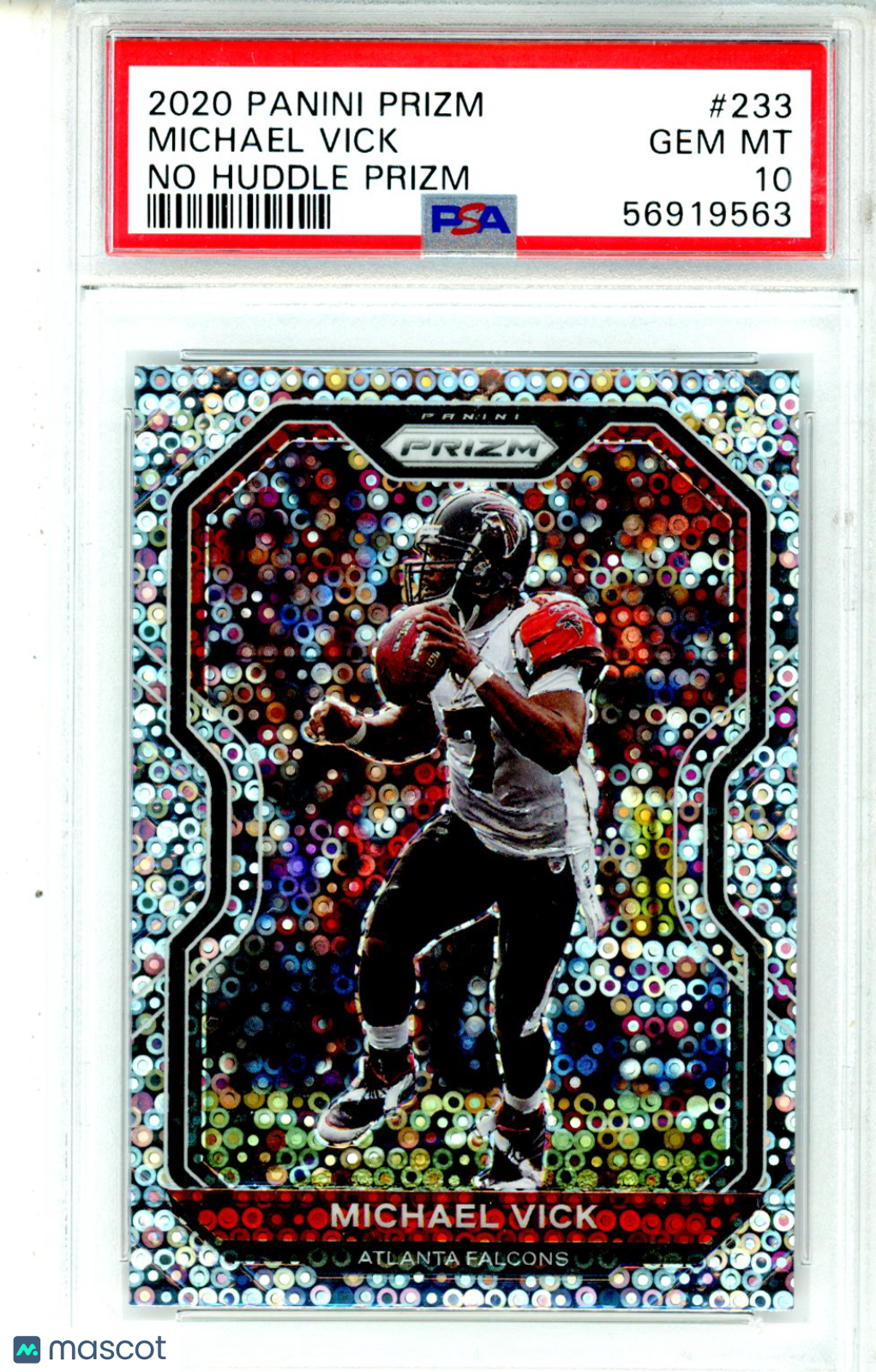 2020 Panini Prizm Michael Vick No Huddle #233 PSA 10