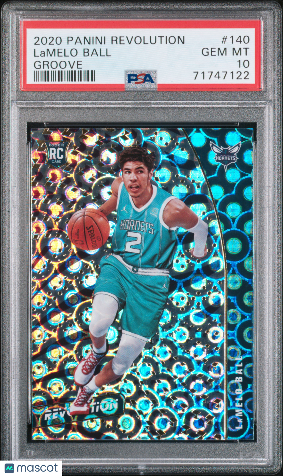 2020 Panini Revolution Lamelo Ball Groove Rookie #140 PSA 10 GEM MINT - Graded Sports Cards