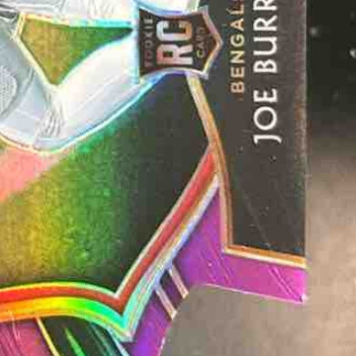 2020 Panini Select Joe Burrow Purple Prizm Die Cut #46 RC Cincinnati Bengals - Sports Cards