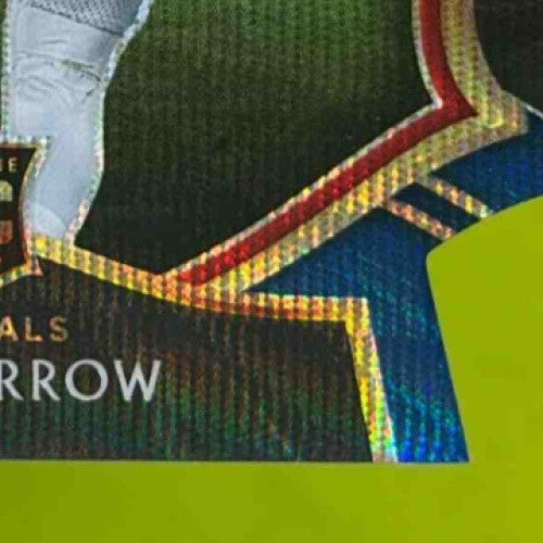 2020 Panini Select Joe Burrow Tri Color Prizm Die Cut #46 RC Bengals - Sports Cards