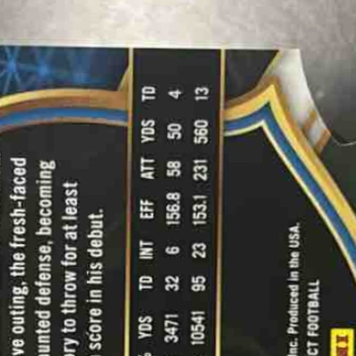 2020 Panini Select Justin Herbert Purple Die Cut #44 RC Los Angeles Chargers - Sports Cards