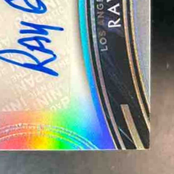 2020 Panini Select Ray Guy Signatures (silver) #SS-RGU Auto Los Angeles Raiders - Sports Cards