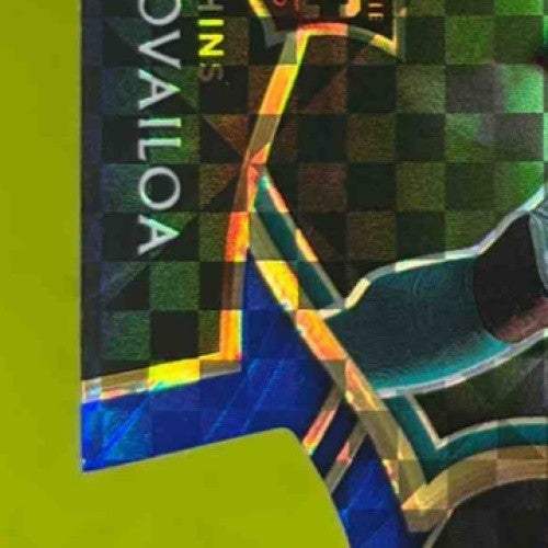 2020 Panini Select Tua Tagovailoa Blue Prizm Die Cut #45 RC Miami Dolphins - Sports Cards