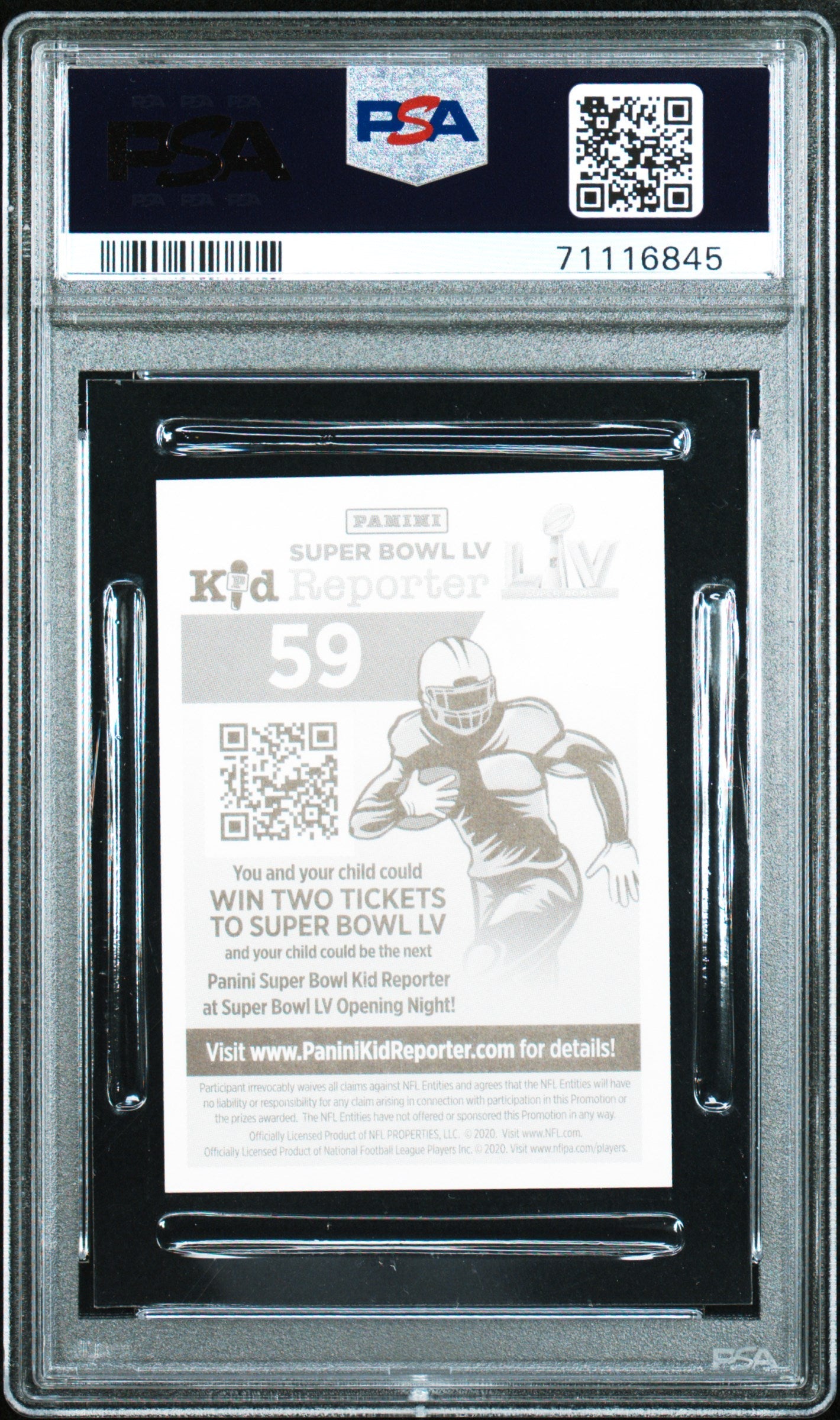 2020 Panini Stickers Tua Tagovailoa #59 PSA 10 - Graded Sports Cards