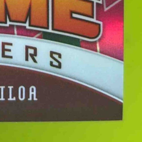 2020 Phoenix Tua Tagovailoa Flame Throwers Pink 194/199 #29 RC Miami Dolphins - Sports Cards