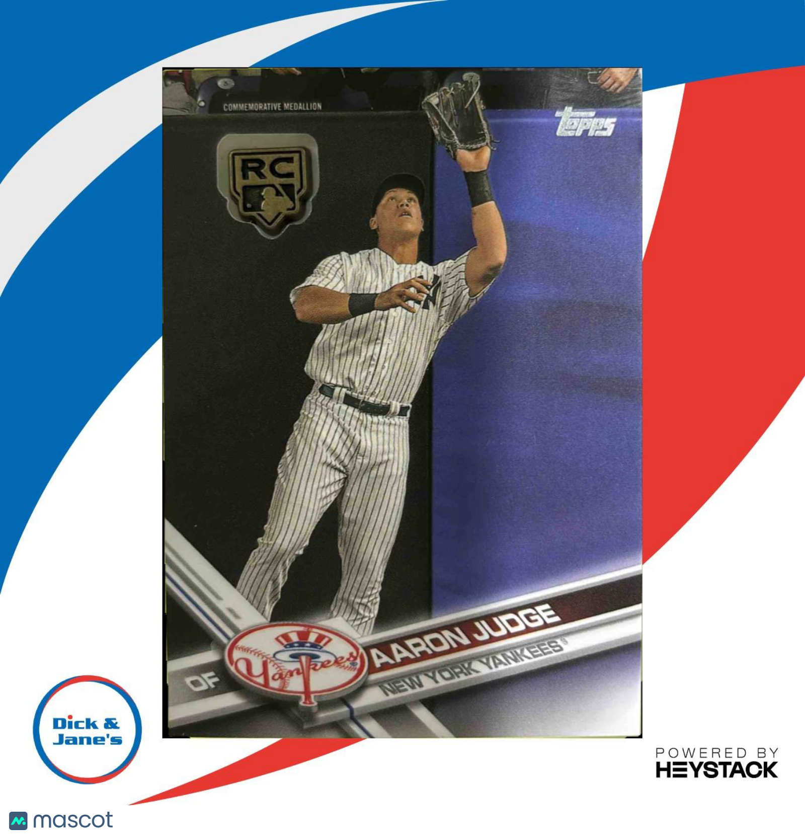 2020 Topps Aaron Judge Rookie Card Retrospective RC Logo Medallion NY Yankees - Sports Cards