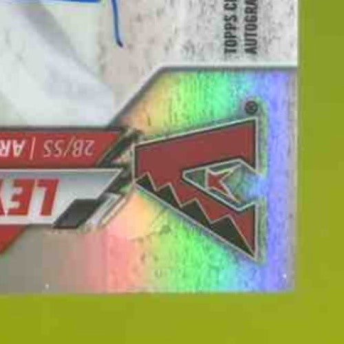 2020 Topps Chrome Domingo Leyba Rookie Auto Refractor /499 RC Diamondbacks - Sports Cards