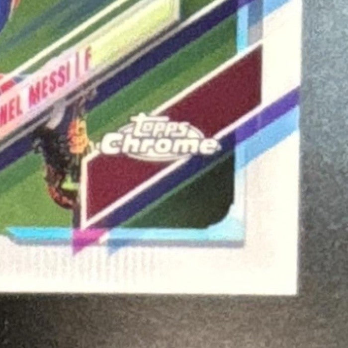 2020 Topps Chrome X Steve Aoki UEFA Champions LeagueLionel Messi White /199 - Sports Cards
