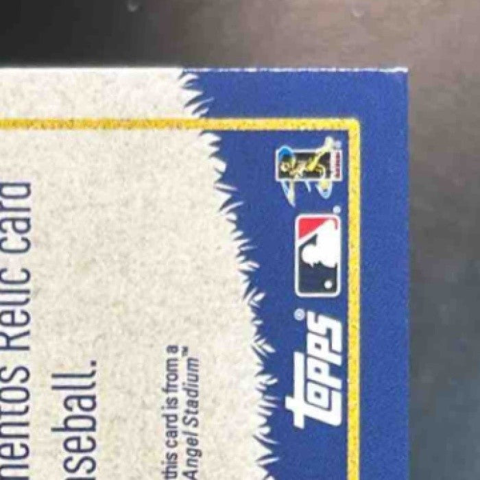 2020 Topps Opening Day Mike Trout Major League Mementos MEM Los Angeles Angels - Sports Cards