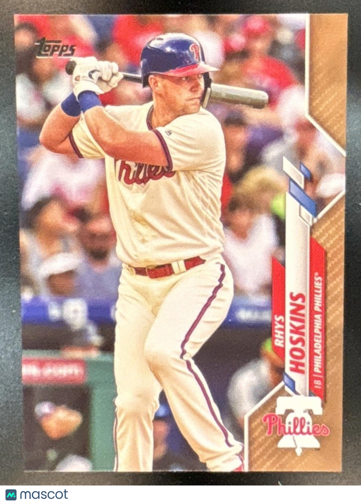 2020 Topps Rhys Hoskins Gold /2020 #687 Philadelphia Phillies - Sports Cards
