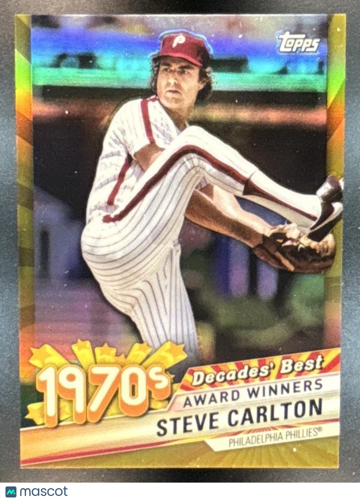 2020 Topps Steve Carlton Decades’ Best Chrome Gold /50 Philadelphia Phillies - Sports Cards