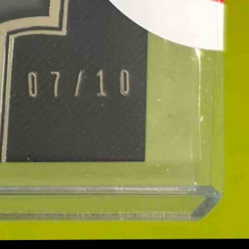 2020 Topps Tier One Rhys Hoskins Clear Auto 7/10 #C1A RHO Philadelphia Phillies Sports Cards