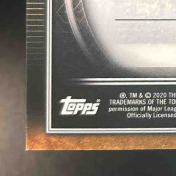 2020 Topps Tribute Jesus Luzardo Auto /199 #TA-JL RC Oakland Athletics - Sports Cards