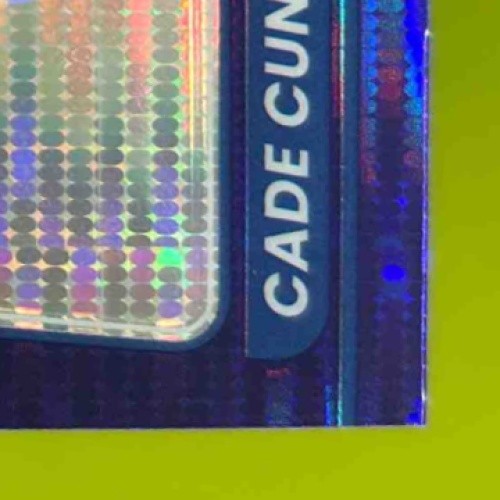 2021-22 Donruss Optic Cade Cunningham Target Purple Pulsar Prizm Rated Rookie - Sports Cards