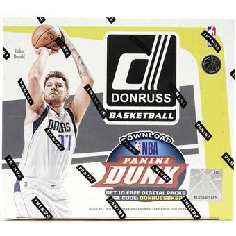 2021/22 Panini Donruss Basketball Retail 24-Pack Box - NBA Retail Box