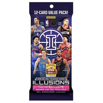 2021/22 Panini Illusions Basketball Jumbo Value Pack - Sports Collectibles