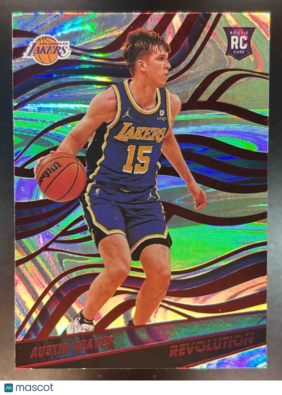 2021-22 Panini Revolution Austin Reaves Asia Red #132 RC Los Angeles Lakers - Sports Cards
