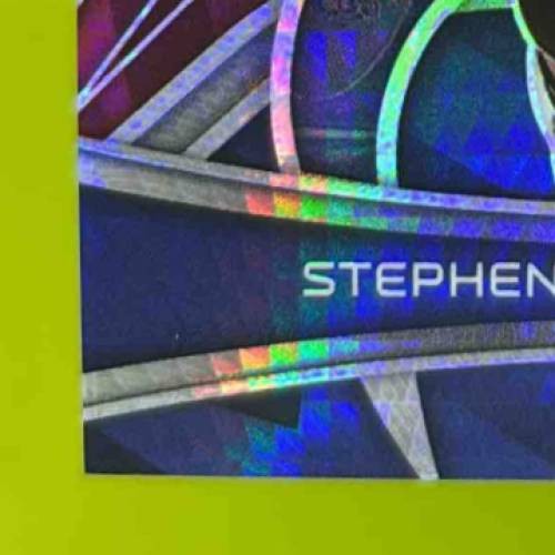 2021-22 Panini Spectra Stephen Curry Asia Red Hyper #30b Golden State Warriors - Sports Cards