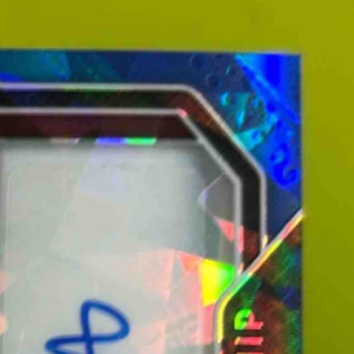 2021-22 Prizm Draft Evan Mobley College Penmanship Prizms Blue Ice /25 Auto RC - Sports Cards
