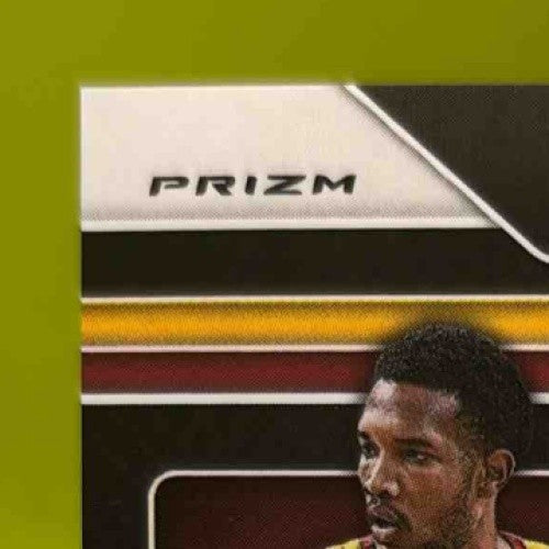 2021-22 Prizm Draft Evan Mobley College Penmanship Prizms Blue Ice /25 Auto RC - Sports Cards