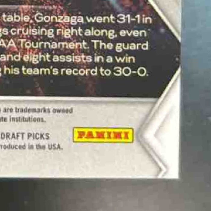2021-22 Prizm Draft Picks Jalen Suggs Fireworks Pink Circles /20 #3 RC Bulldogs - Sports Cards