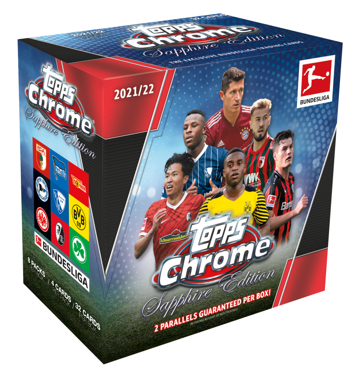 2021/22 Topps Chrome Bundesliga Sapphire Edition Hobby Box - Soccer Hobby Box