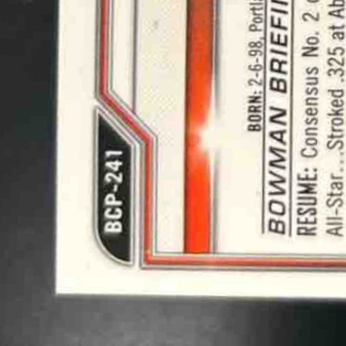 2021 Bowman Chrome Adley Rutschman Prospects Mega Box Purple /250 #BCP-241 - Sports Cards