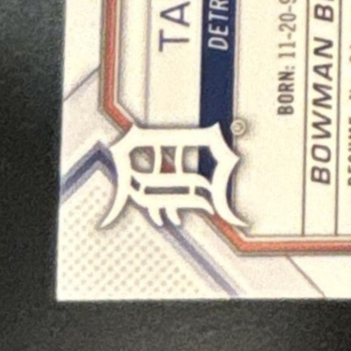 2021 Bowman Chrome Sapphire Tarik Skubal #28 RC Detroit Tigers - Sports Cards