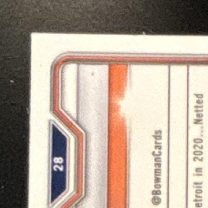 2021 Bowman Chrome Sapphire Tarik Skubal #28 RC Detroit Tigers - Sports Cards