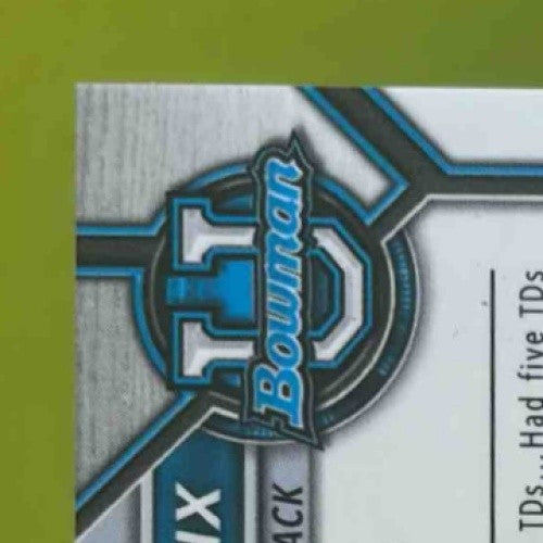 2021 Bowman University Bo NIx Chrome Refractor #8 - Sports Cards