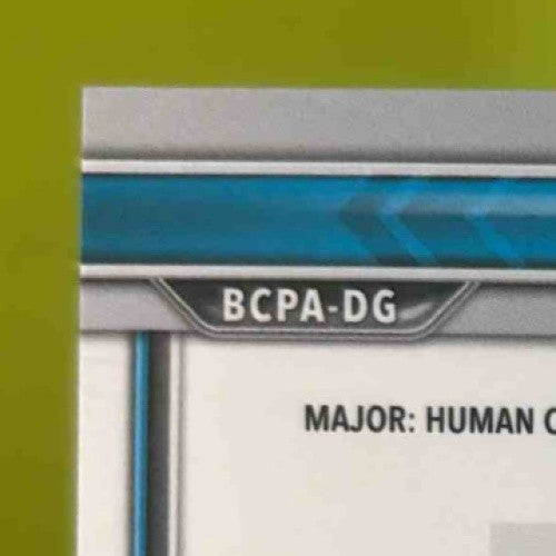 2021 Bowman University Dillon Gabriel Chrome Prospects Auto Refractor #BCPA-DG - Sports Cards