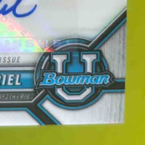 2021 Bowman University Dillon Gabriel Chrome Prospects Auto Refractor #BCPA-DG - Sports Cards
