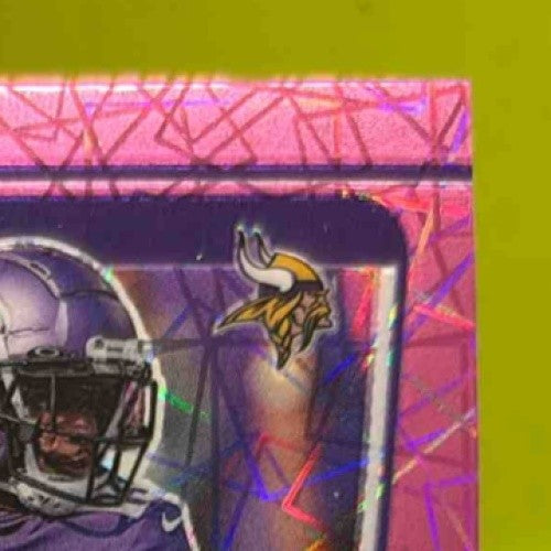 2021 Donruss Optic Ihmir Smith-Marsette Auto Pink Velocity /50 #241 RC Vikings - Sports Cards