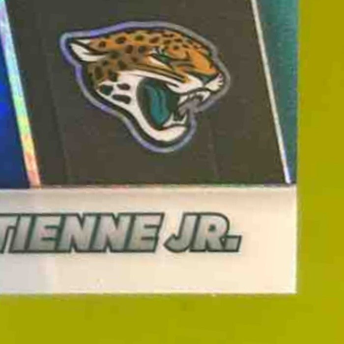 2021 Donruss Optic Travis Etienne Jr. Rookie Phenoms Horizontal Blue RC Jaguars - Sports Cards