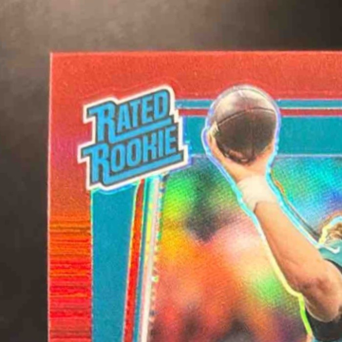 2021 Donruss Optic Trevor Lawrence RPS Auto Red /75 #201 RC Jacksonville Jaguars - Sports Cards