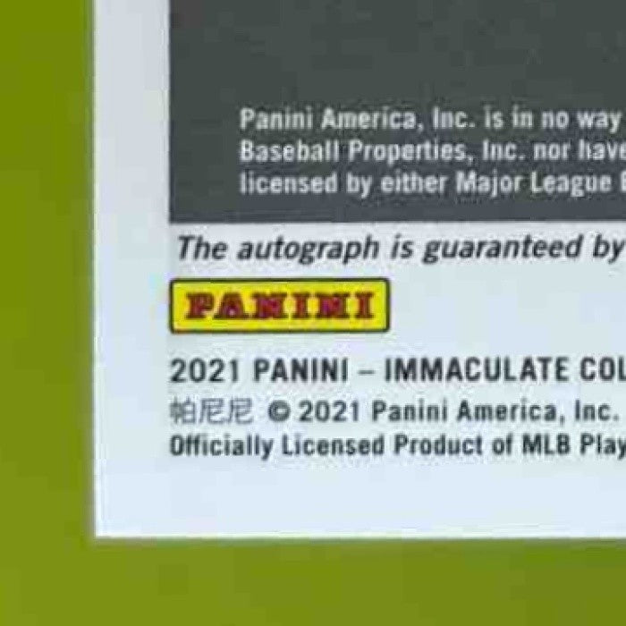 2021 Immaculate Collection Andrew Vaughn Signatures /99 Auto RC White Sox - Sports Cards