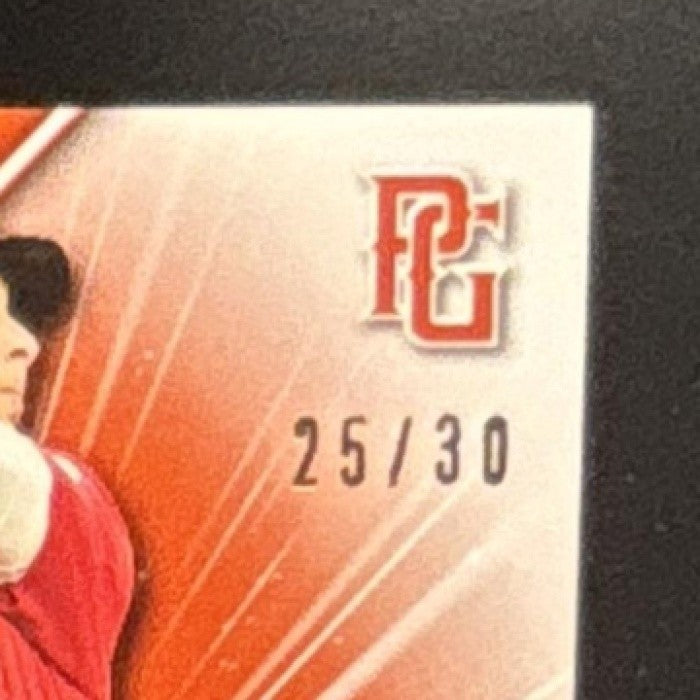 2021 Leaf Perfect Game National Showcase Andrew Fischer Auto Orange /30 #BA-AF1 - Sports Cards