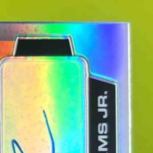 2021 Leaf Valiant Pooka Williams Take It To The House Platinum Blue /20 RC Auto - Sports Cards