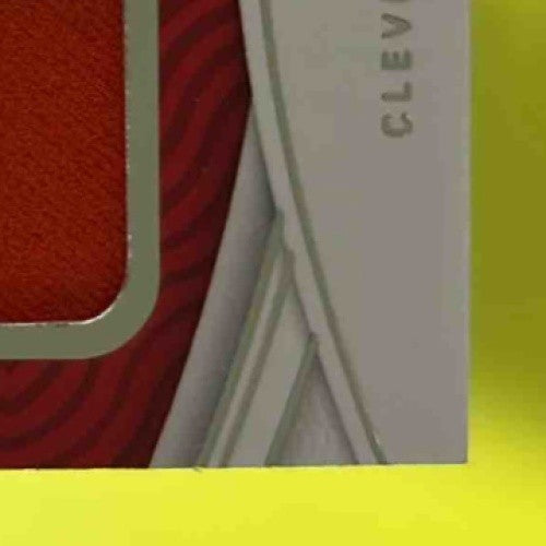 2021 National Treasures Nick Chubb Kareem Hunt NFL Gear Combo Materials 38/99 - Sports Cards