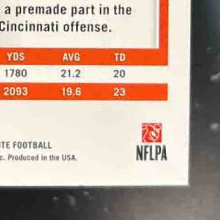 2021 Panini Absolute Ja’Marr Chase Spectrum Gold 9/10 #105 RC Cincinnati Bengals - Sports Cards