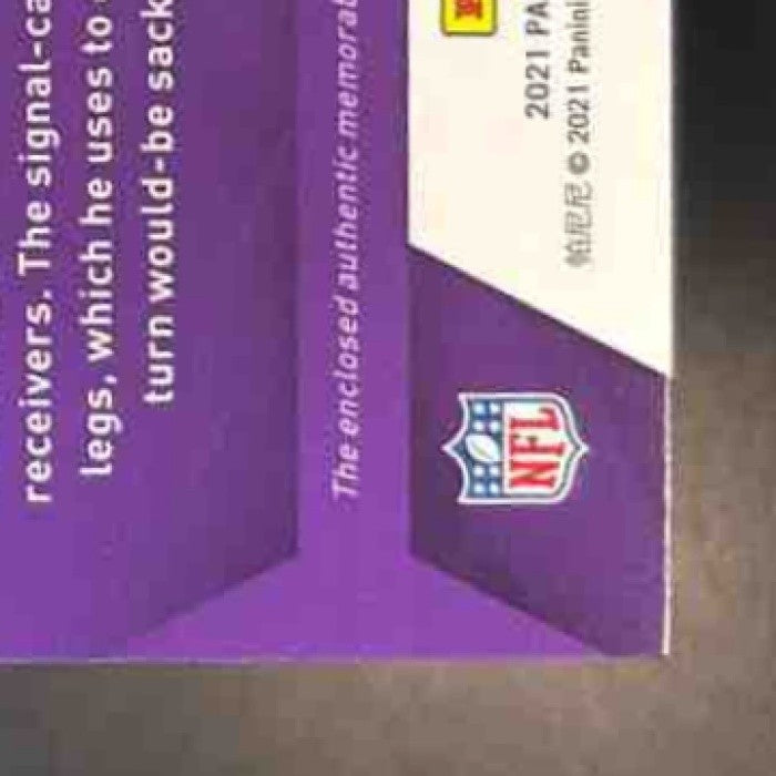 2021 Panini Absolute Kellen Mond Xfactor Materials MEM RC Minnesota Vikings - Sports Cards
