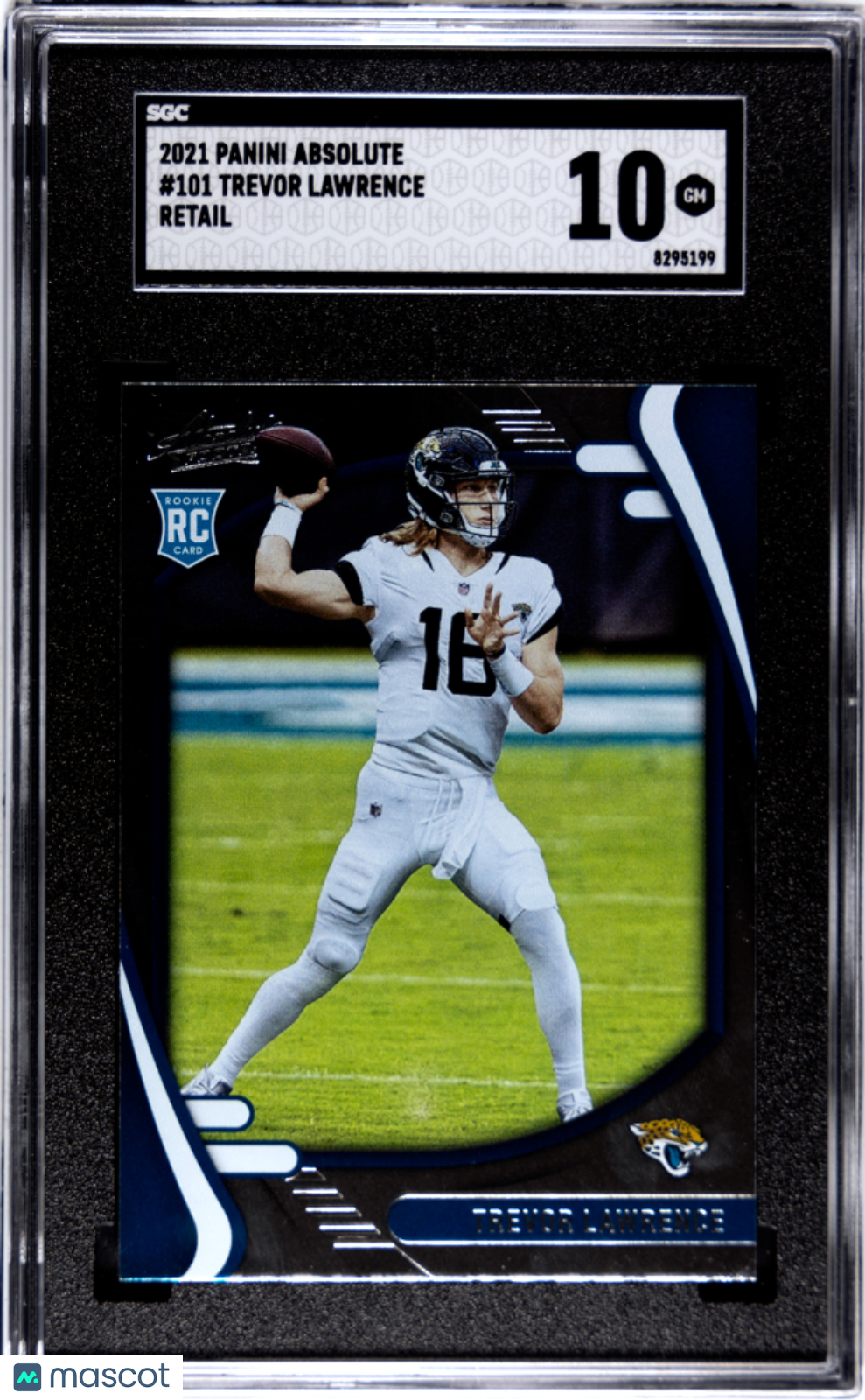2021 Panini Absolute Trevor Lawrence Retail #101 SGC 10 - Graded Sports Cards