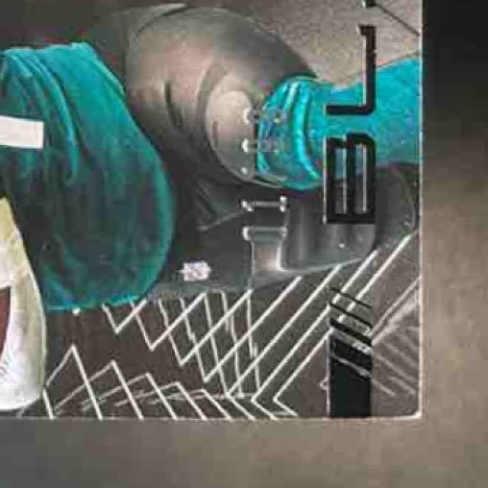 2021 Panini Black Travis Etienne Jr. Rookie Patch Auto /99 RC Jax Jaguars - Sports Cards