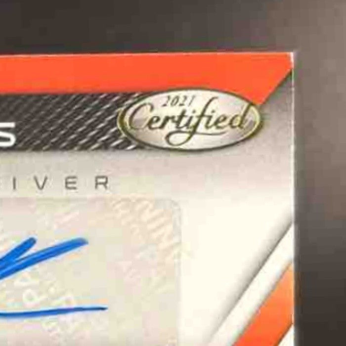 2021 Panini Certified Tee Higgins Piece of the Game Auto /30 MEM Auto Bengals - Sports Cards
