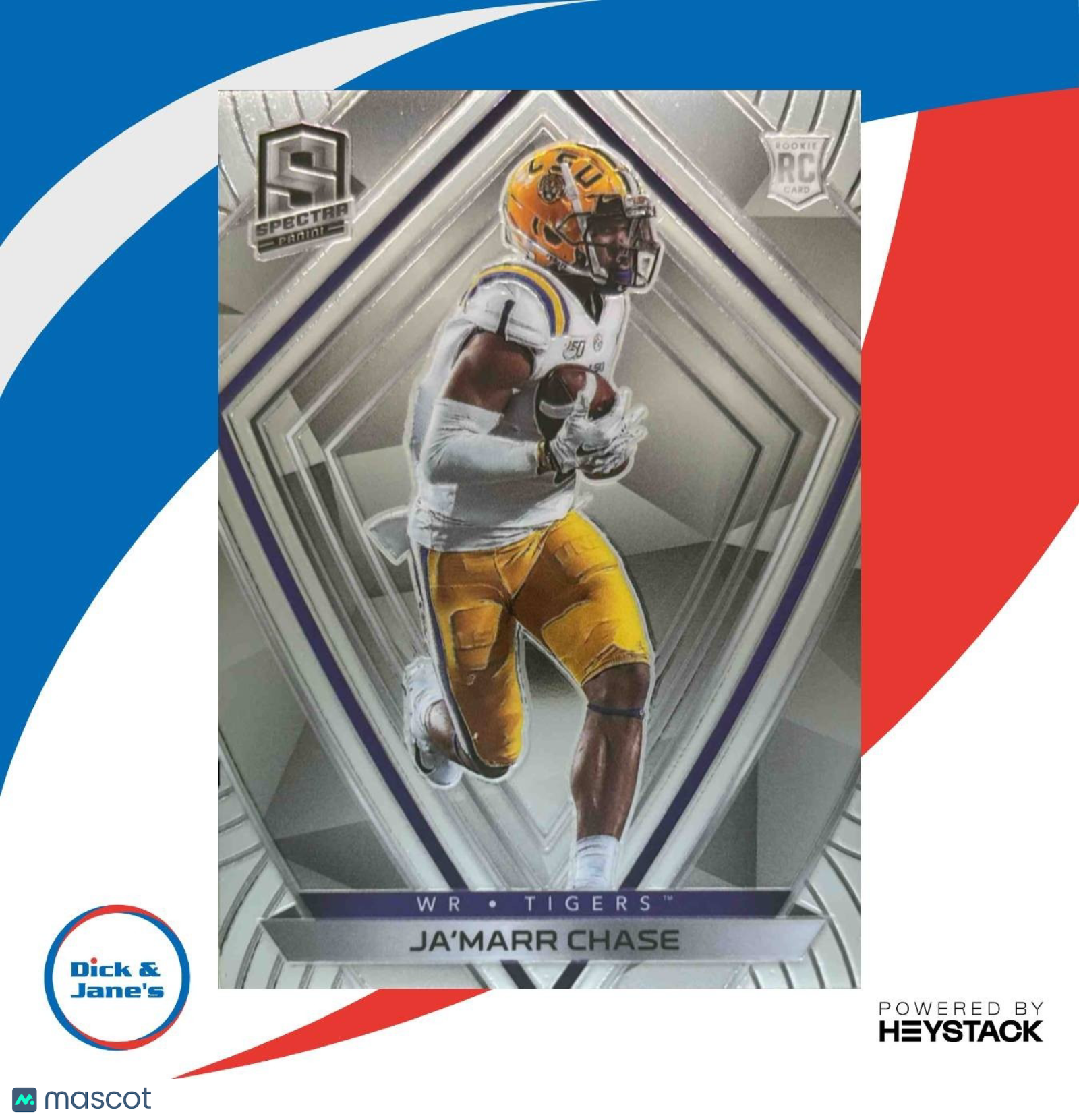 2021 Panini Chronicles Draft Picks Ja’Marr Chase #283 RC LSU Tigers - Sports Cards