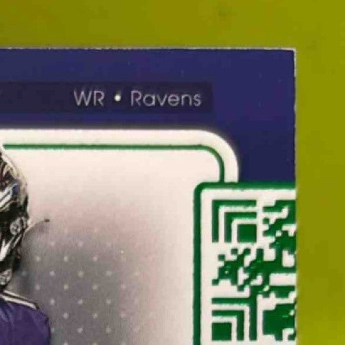 2021 Panini Contenders Tylan Wallace Rookie Ticket Swatches RC Baltimore Ravens - Sports Cards