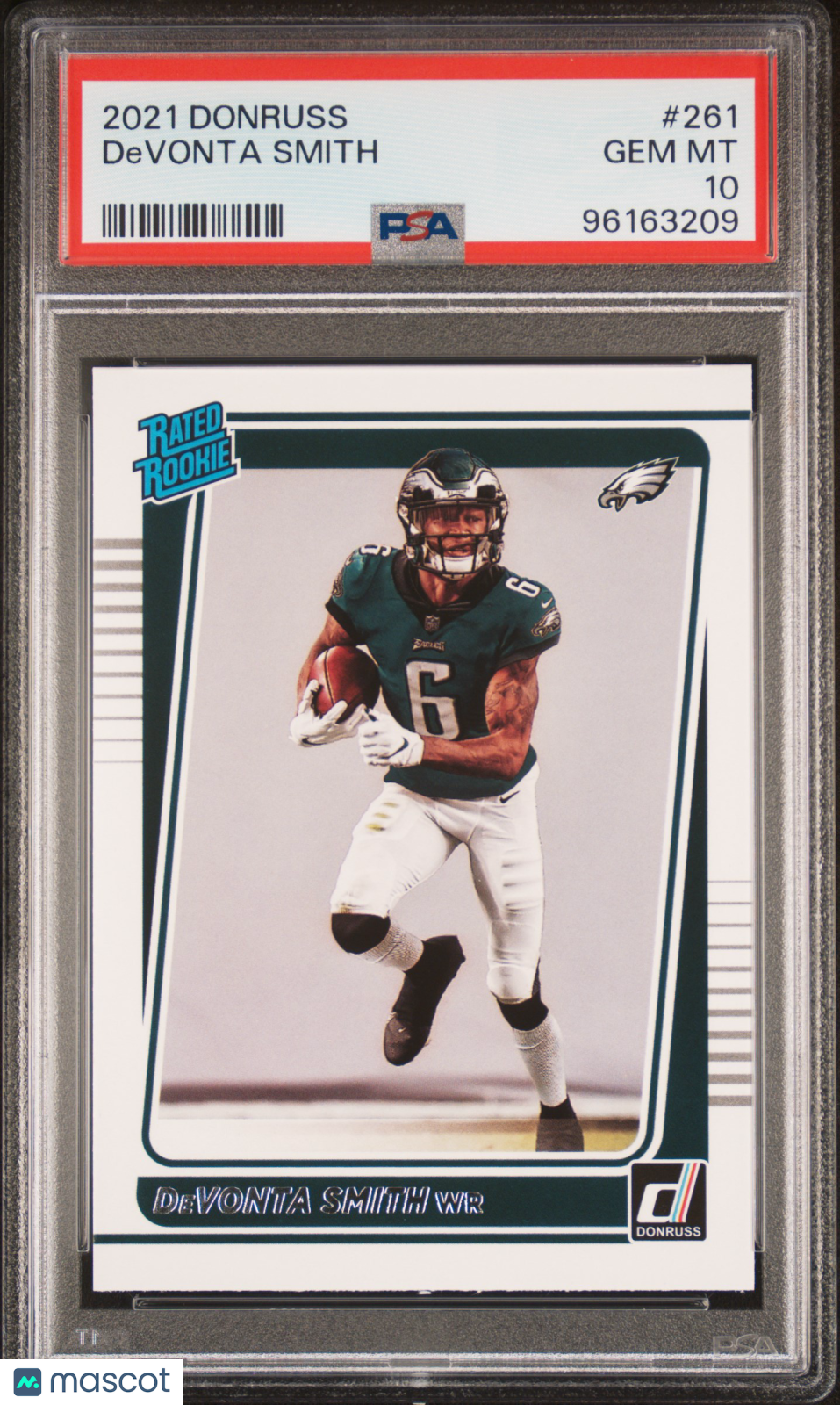2021 Panini Donruss Devonta Smith #261 PSA 10 - Graded Sports Cards