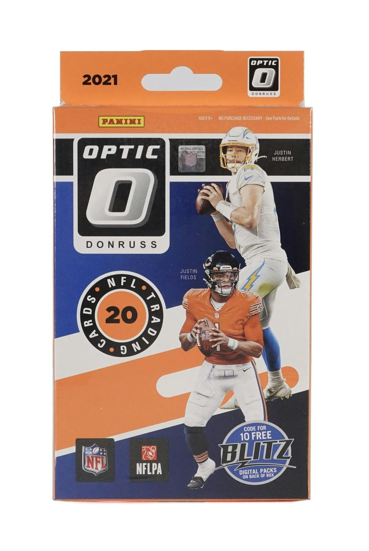 2021 Panini Donruss Optic Football Hanger Box (Blue Scope Parallels!) - NFL Hanger