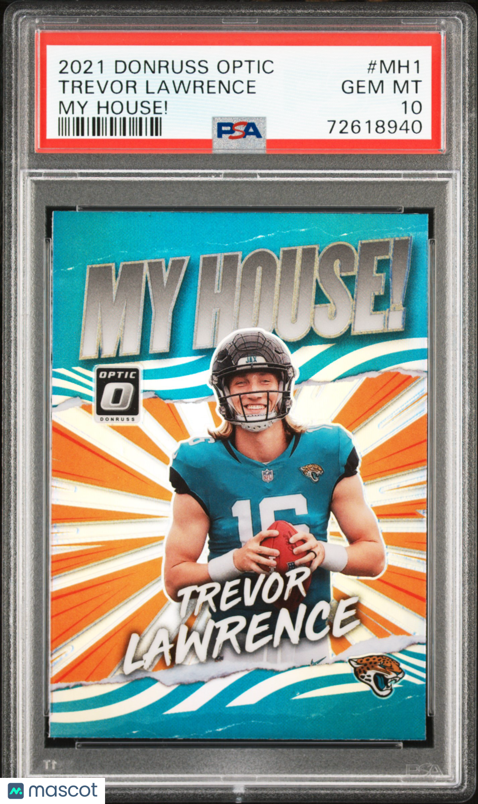 2021 Panini Donruss Optic My House! Trevor Lawrence #MH1 PSA 10 - Graded Sports Cards